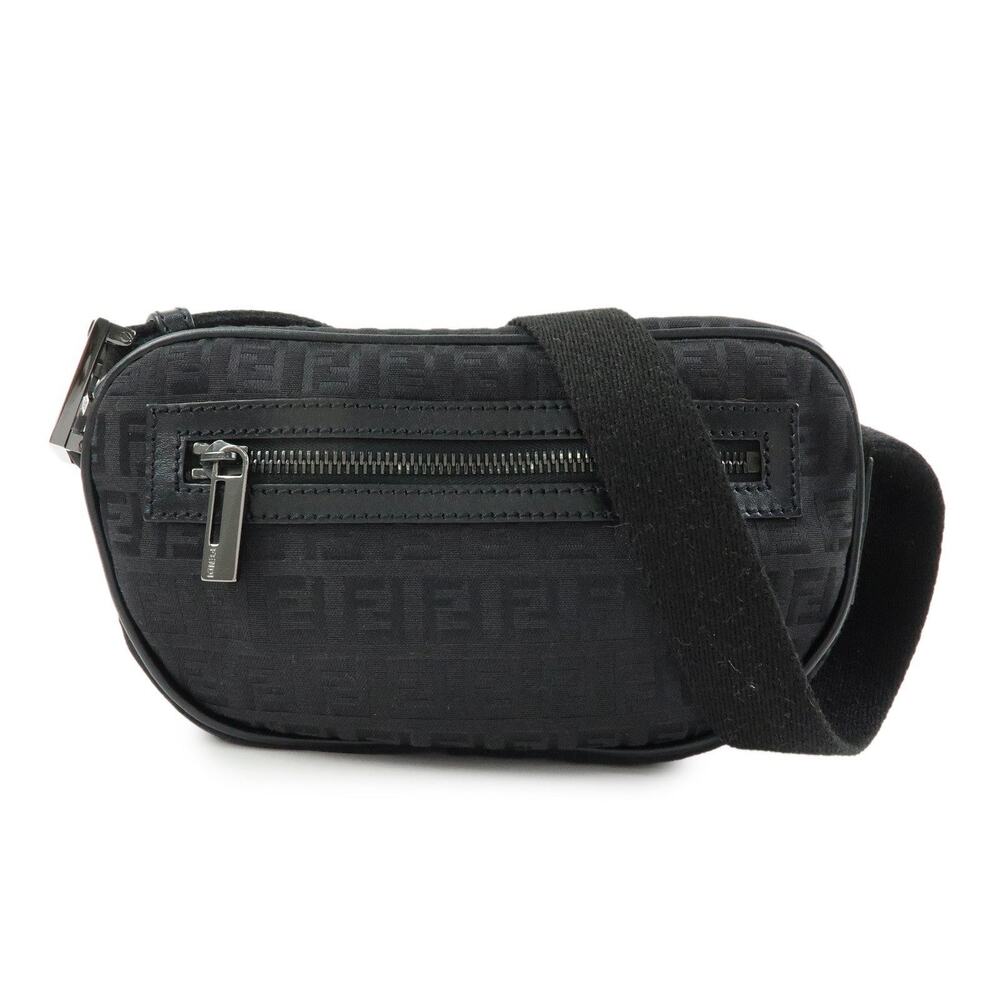 Fendi Zucchino Belt Bag Black